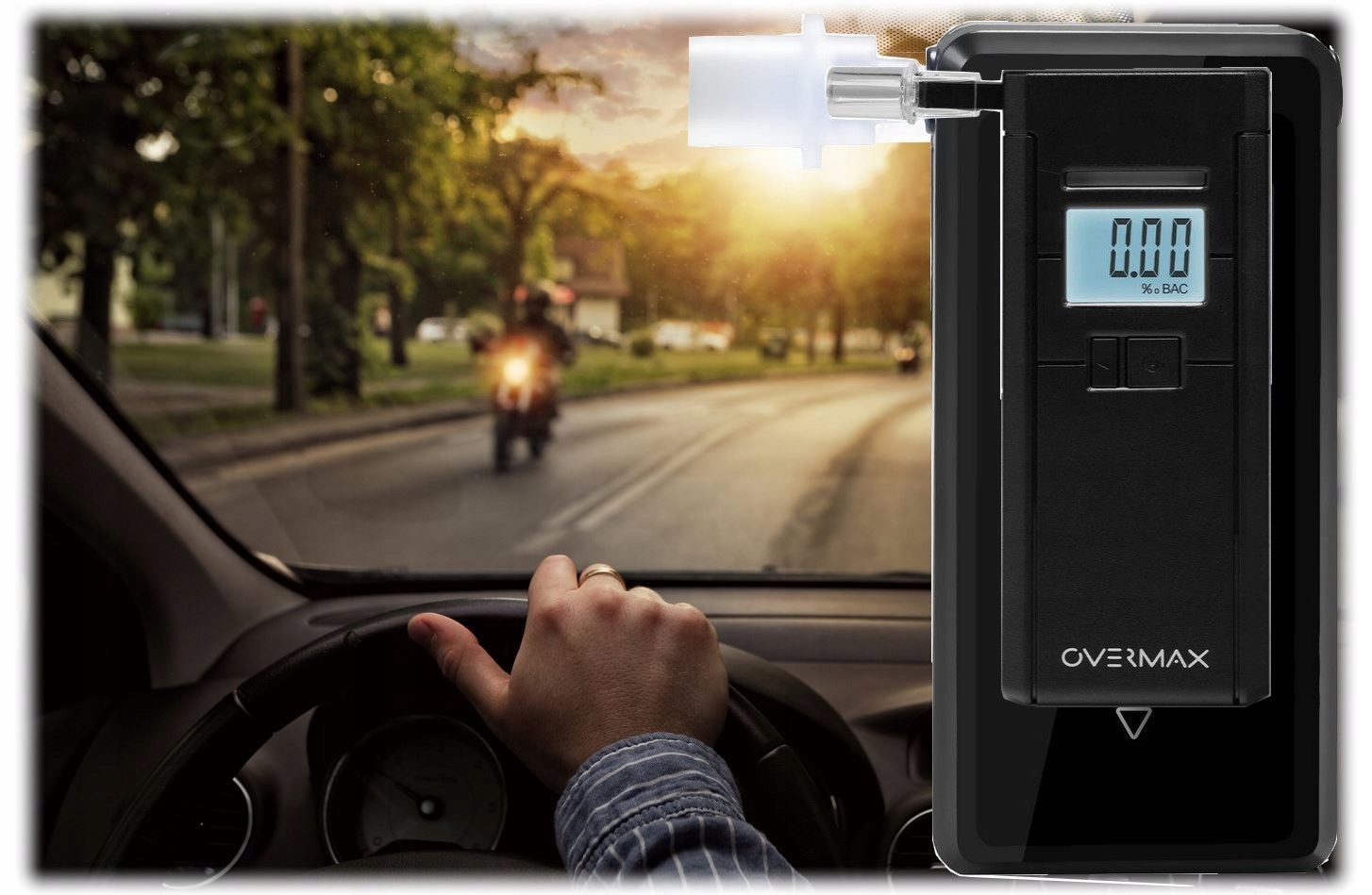 PROFESJONALNY ALKOMAT ELEKTROCHEMICZNY AD05 KALIBR Liczba ustników w zestawie 3