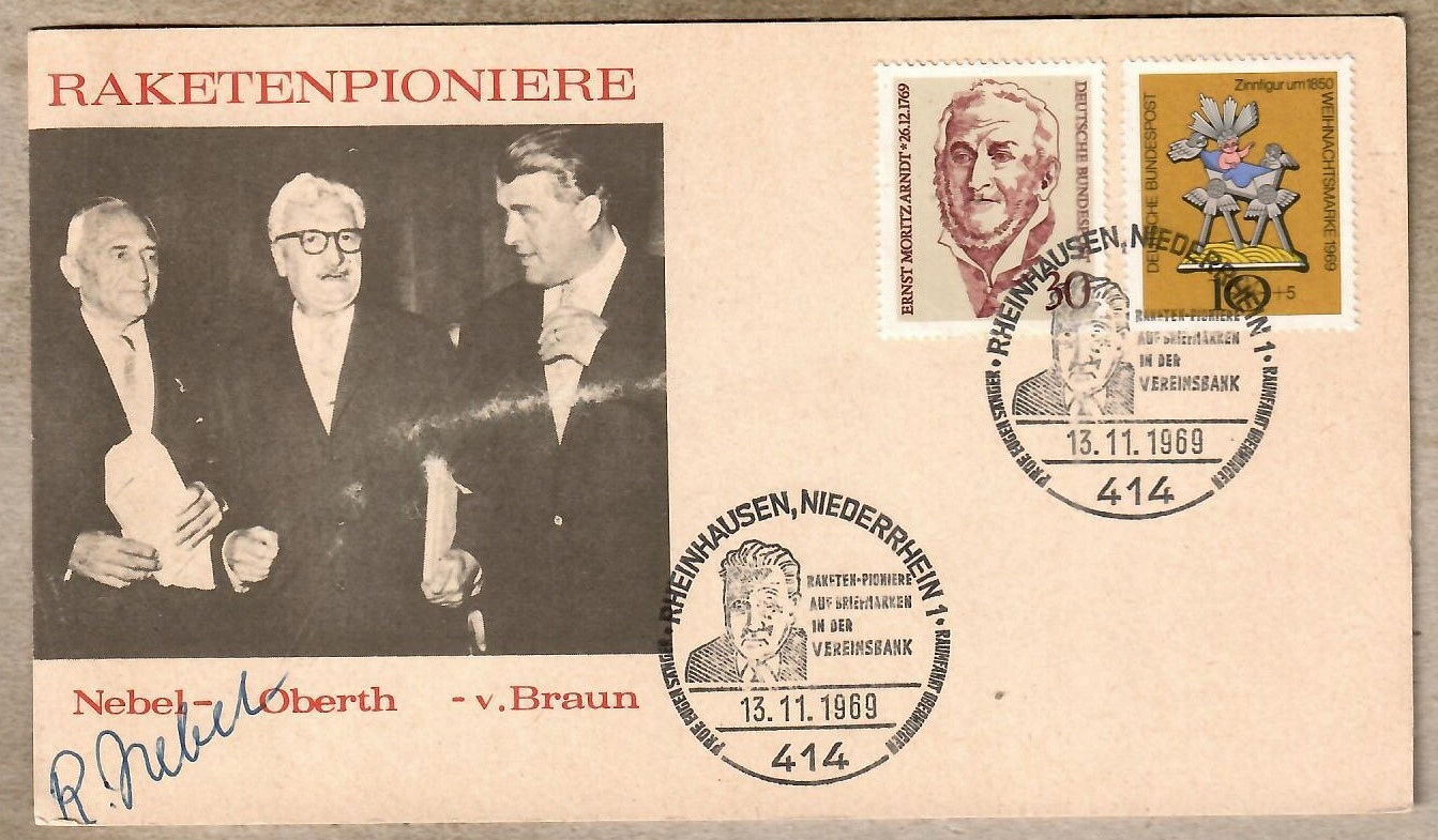 Niemcy, postać, kosmos