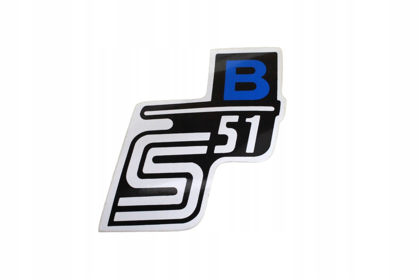 NAKLEJKA SIMSON S51 B NIEBIESKA