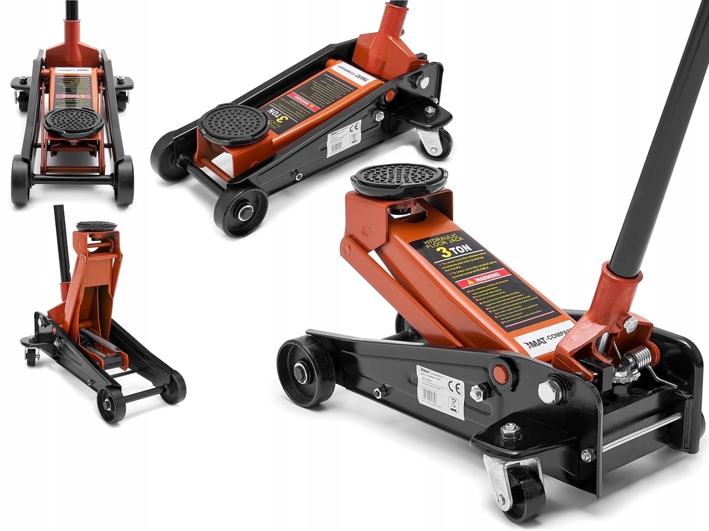 Hydraulický Zdvihák Žaba Automobilový Pákový 3T