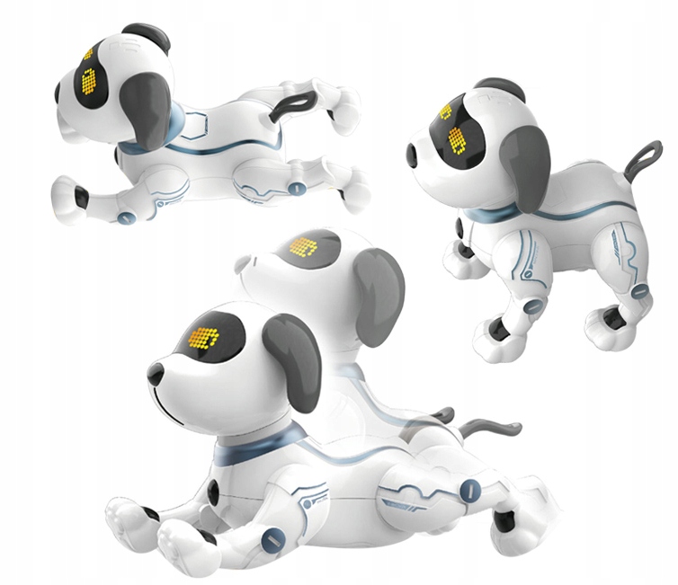 INTERAKTYWNY ROBOT ROBO PIES ZDALNIE STEROWANY GŁOSEM PROGRAMOWANIE Wiek dziecka 5 lat +