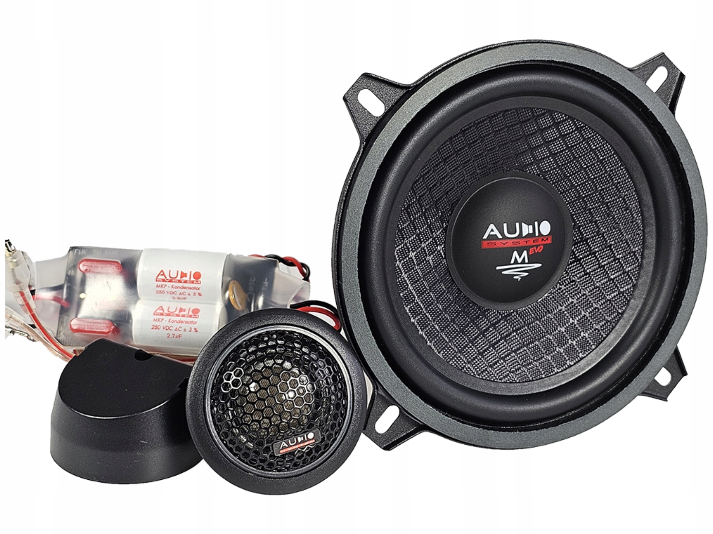 Sada Autoreproduktorů Audio System M130EVO3 80W 3 Ohmy Pro Rádio