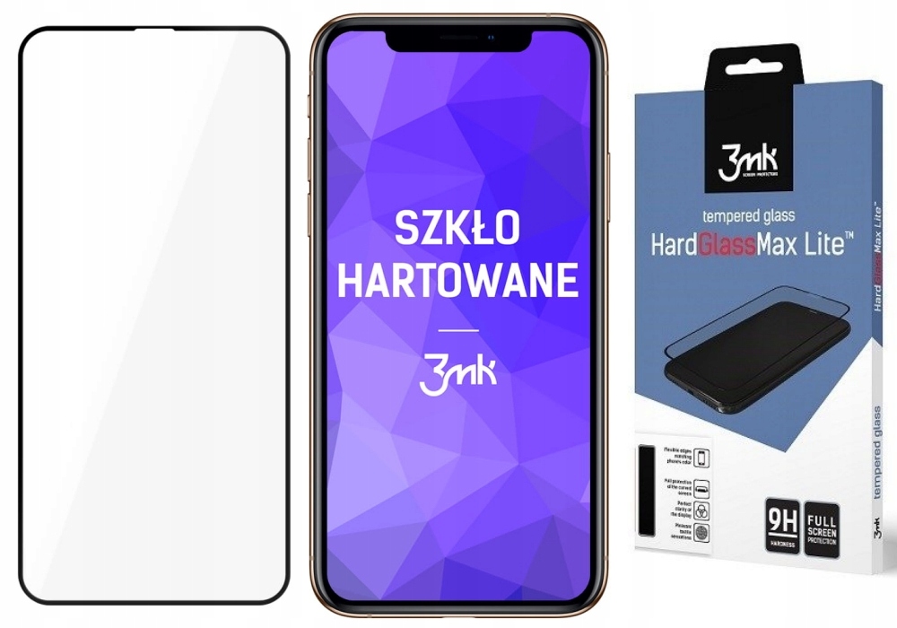 

iPhone 11 Pro | szkło cały ekran | 3MK Hg Max Lite