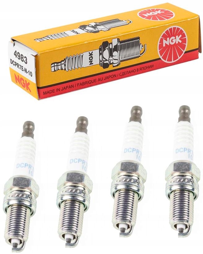 ŚWIECE ZAPŁONOWE NGK DCPR7E-N-10 4983 4SZT. 4983 za 89,97 zł z Żory ...