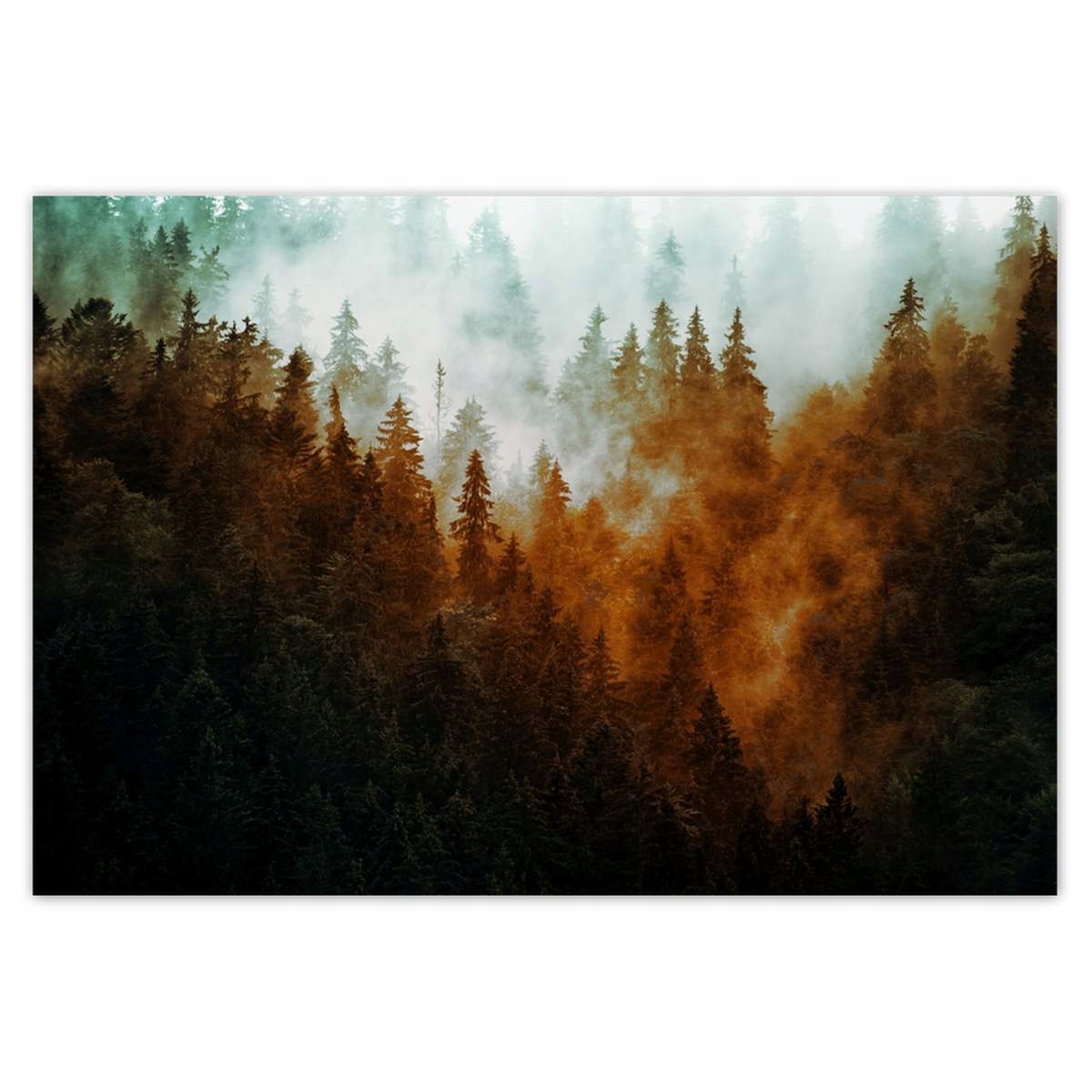 Fototapety 152x104 Podzimní krajina Hory