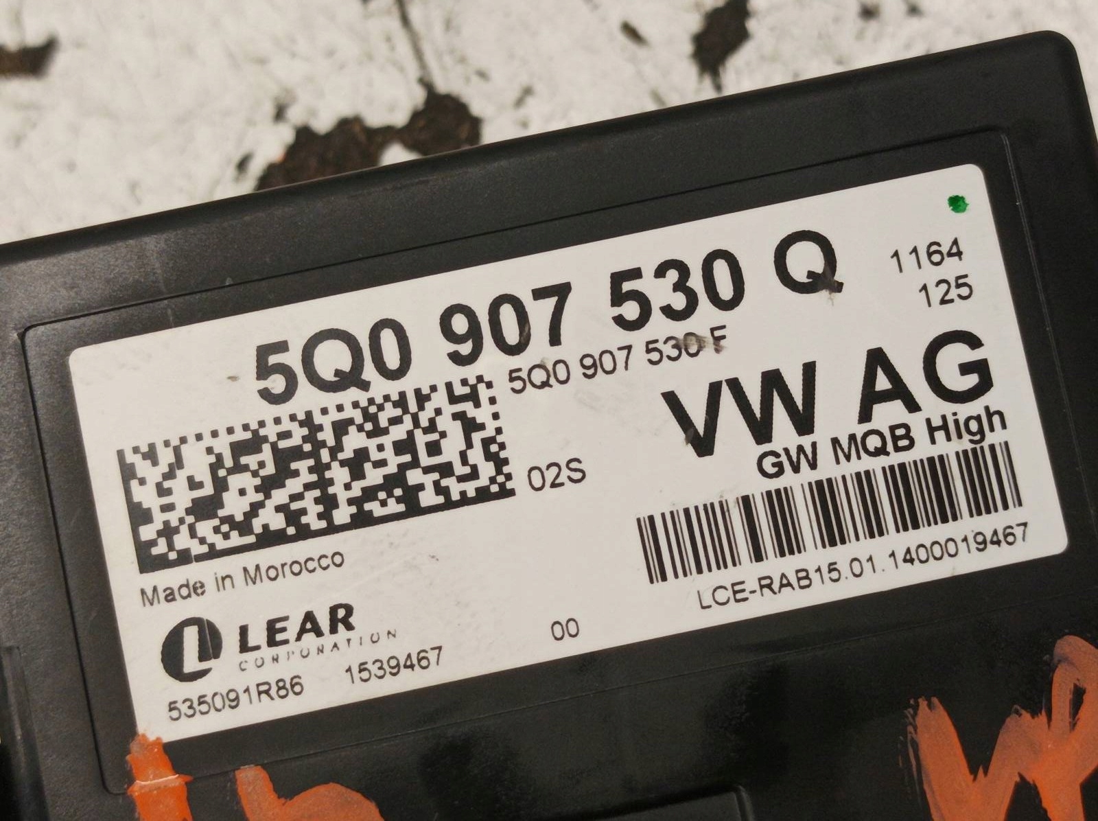 modulo 5Q0907530Q VW Volkswagen Golf VII (2014- )