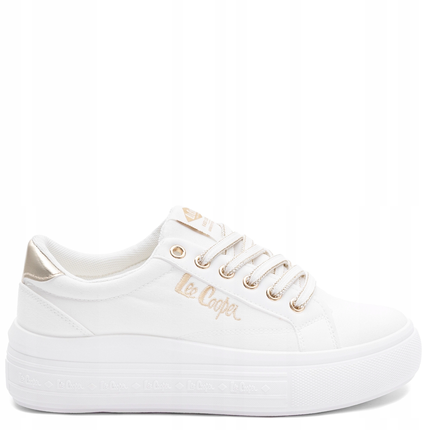 Lee Cooper Sneakersy Damskie Białe LCW-26-44-4478L r.41
