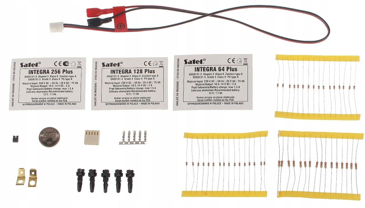 Płyta główna INTEGRA 64 PLUS centrala alarm SATEL Stan opakowania oryginalne