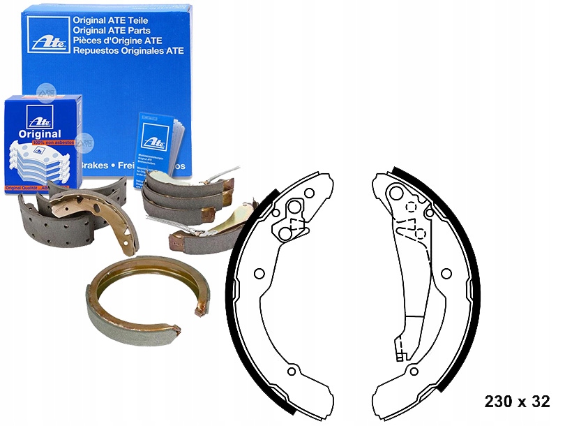 Brzdové Čelisti Seat Inca Škoda Octavia I Roomst Asistent Při Nárazu #34