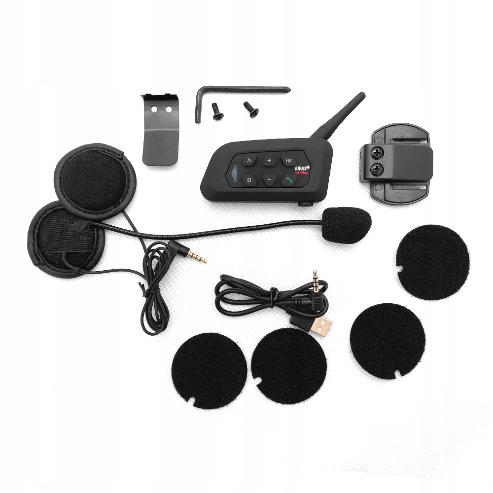

Interkom Motocyklowy Ejeas V4 Plus Bluetooth 1500m