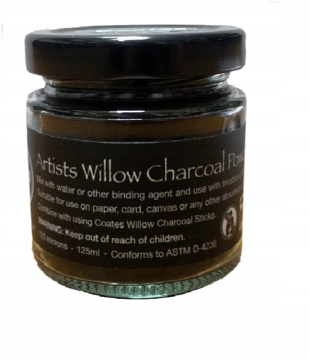 Přírodní uhlí v prášku Coates 125 ml