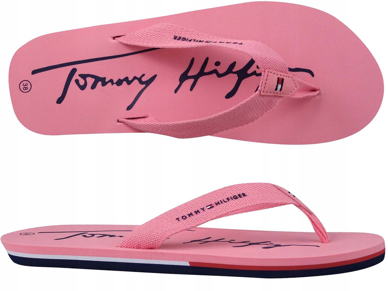 TOMMY HILFIGER FLIP FLOP JAPONKI KLAPKI PLAŻA
