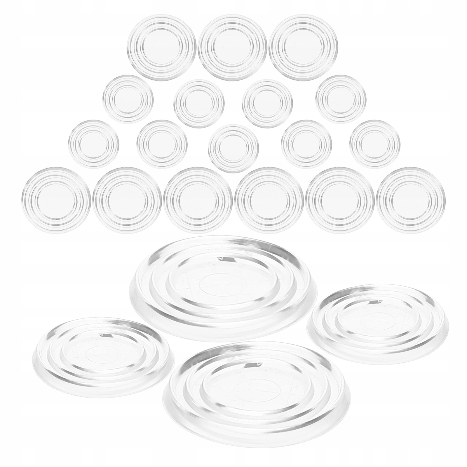 STOLIK SZKLANY ANTYPOŚLIZGOWY 40 SZT Grubość 1 mm