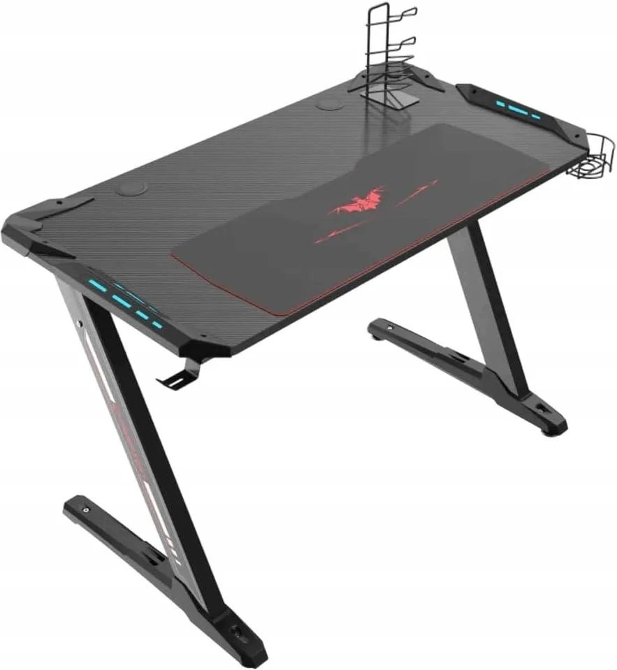Biurko do Gier Eureka Ergonomic Z1-S Biurko gamingowe