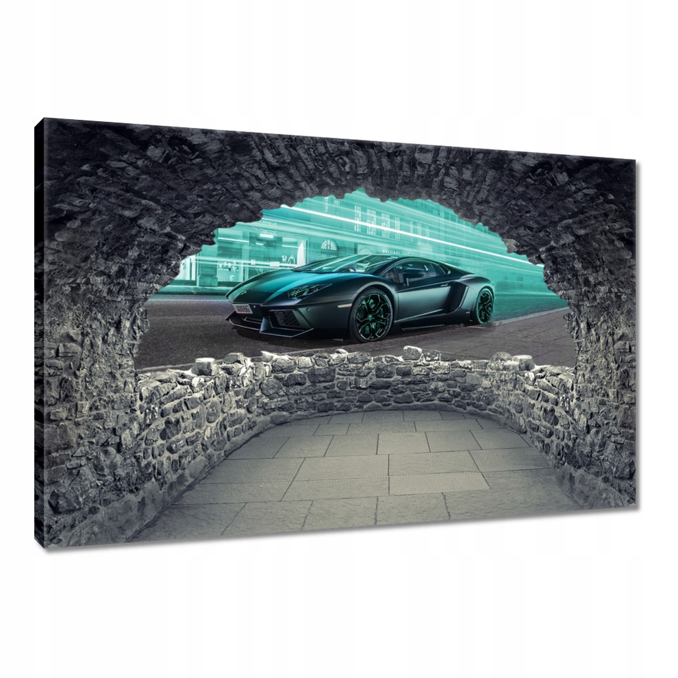 Obrazy 120x80 auto Tyrkys