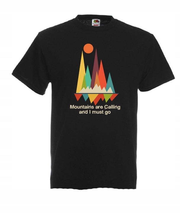 

XXL Koszulka Męska Mountains Are Calling Góry