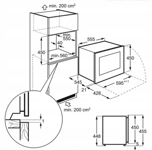 Winiarka Electrolux KBW5X Model KBW5X
