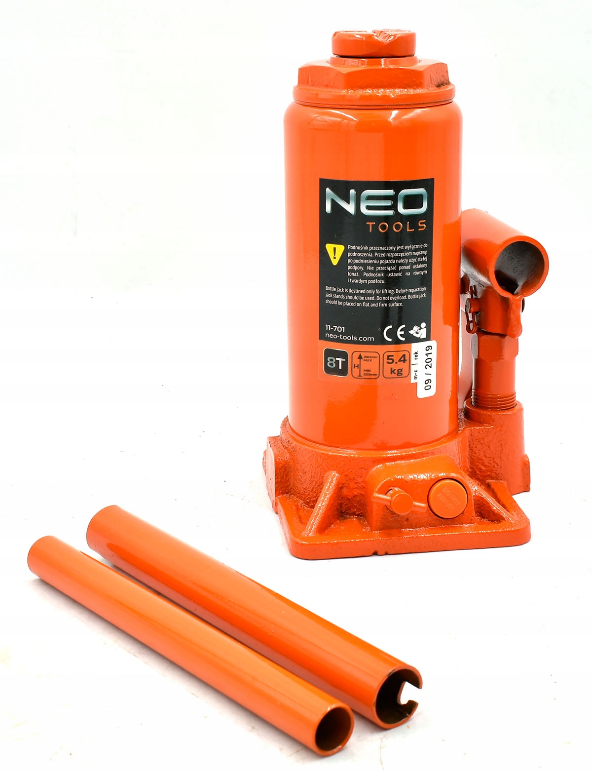 NEO TOOLS PODNOSNIK SLUPKOWY 8T 11 701 Producent code 11 701