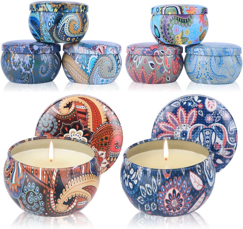 

Świece Sojowe Zapachowe Zestaw 8 Sztuk