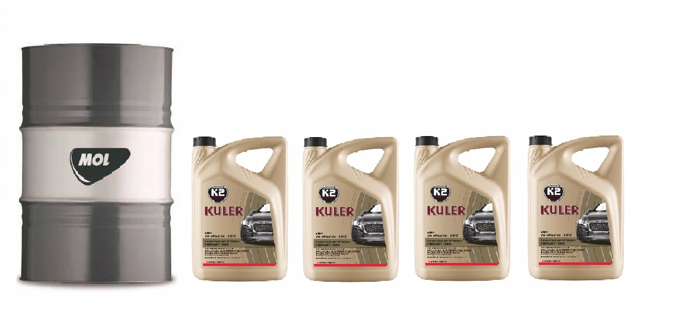 MOL HYDRO HVLP 46 170KG. + 20L. PŁYNU DO CHŁODNIC