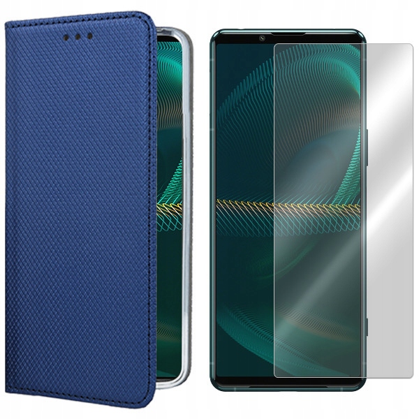 

Etui Do Sony Xperia 5 III Pokrowiec Magnet Szkło