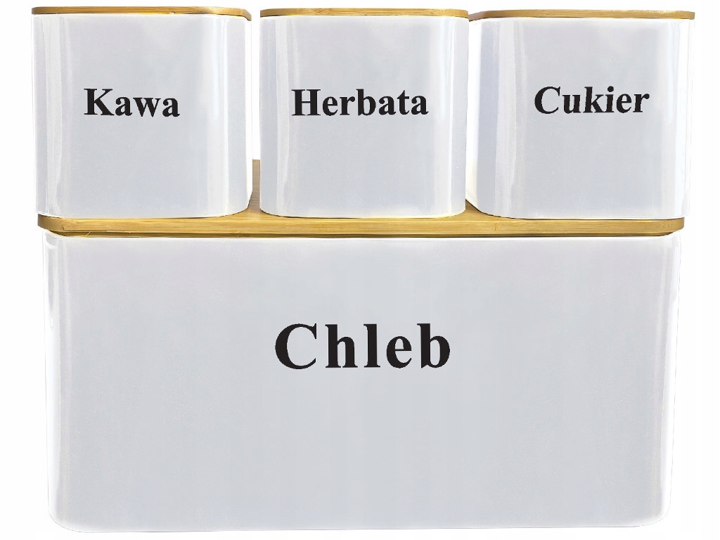 Zestaw Chlebak na Pieczywo + 3 Pojemniki CH29 Kod producenta CH29