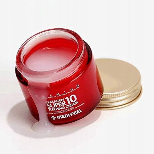 MEDI-PEEL Collagen Super 10 Sleeping Cream 70 ml - regenerujący krem na noc — 3
