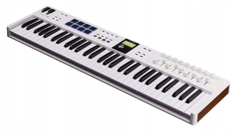 ARTURIA KeyLAB Essential 61 3 White BIAŁA KLAWIATURA STERUJĄCA MIDI USB Kod producenta KeyLAB Essential 61 mk3 wh