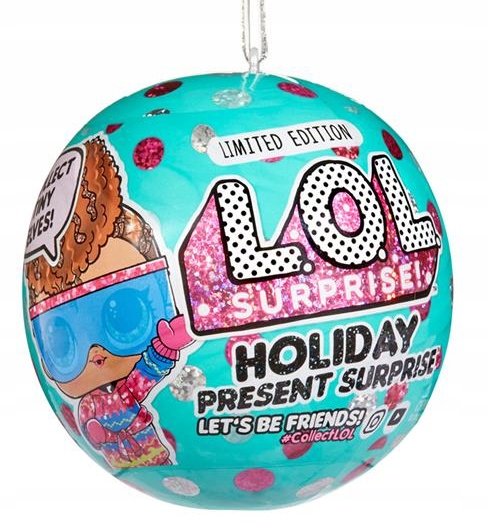 

L.o.l Surprise Holiday laleczka w kuli Świąteczna