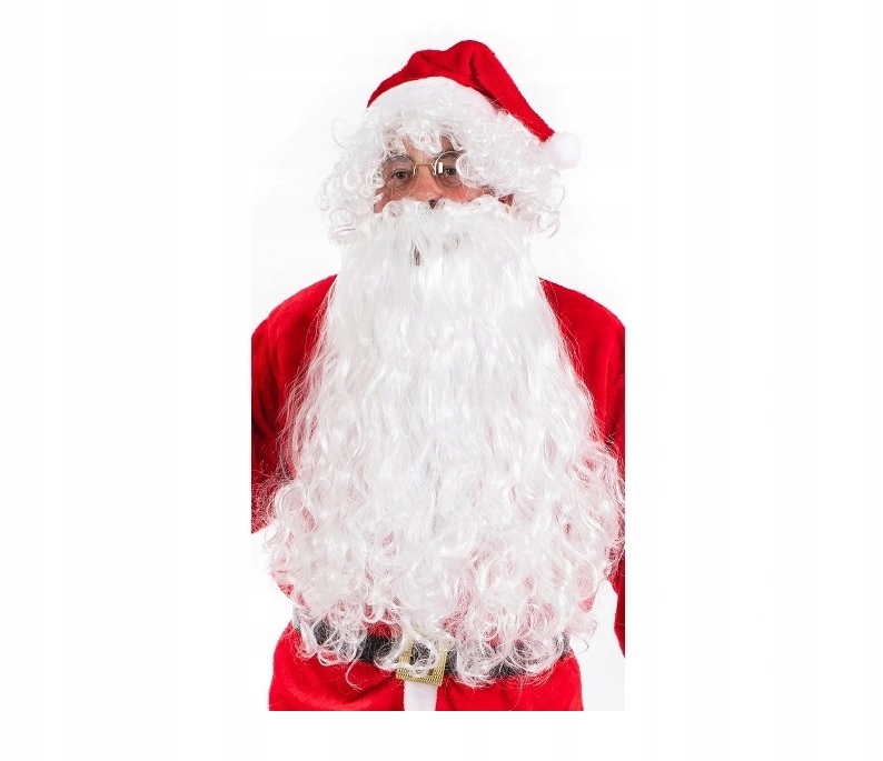 Борода Деда Мороза, длинная, густая 70см
