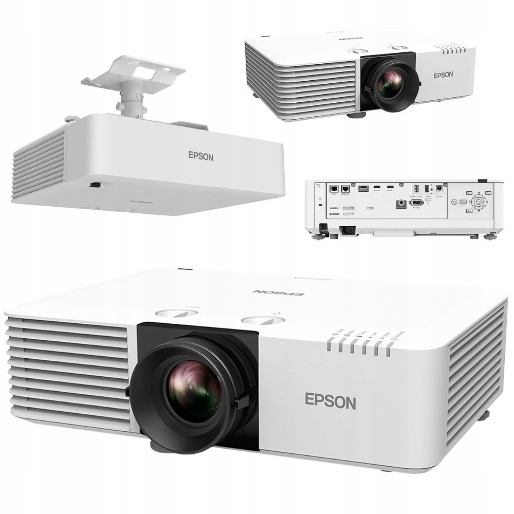 Laserový Instalační Projektor Epson EB-L570U 5200LM 4K 3 LCD Bílý