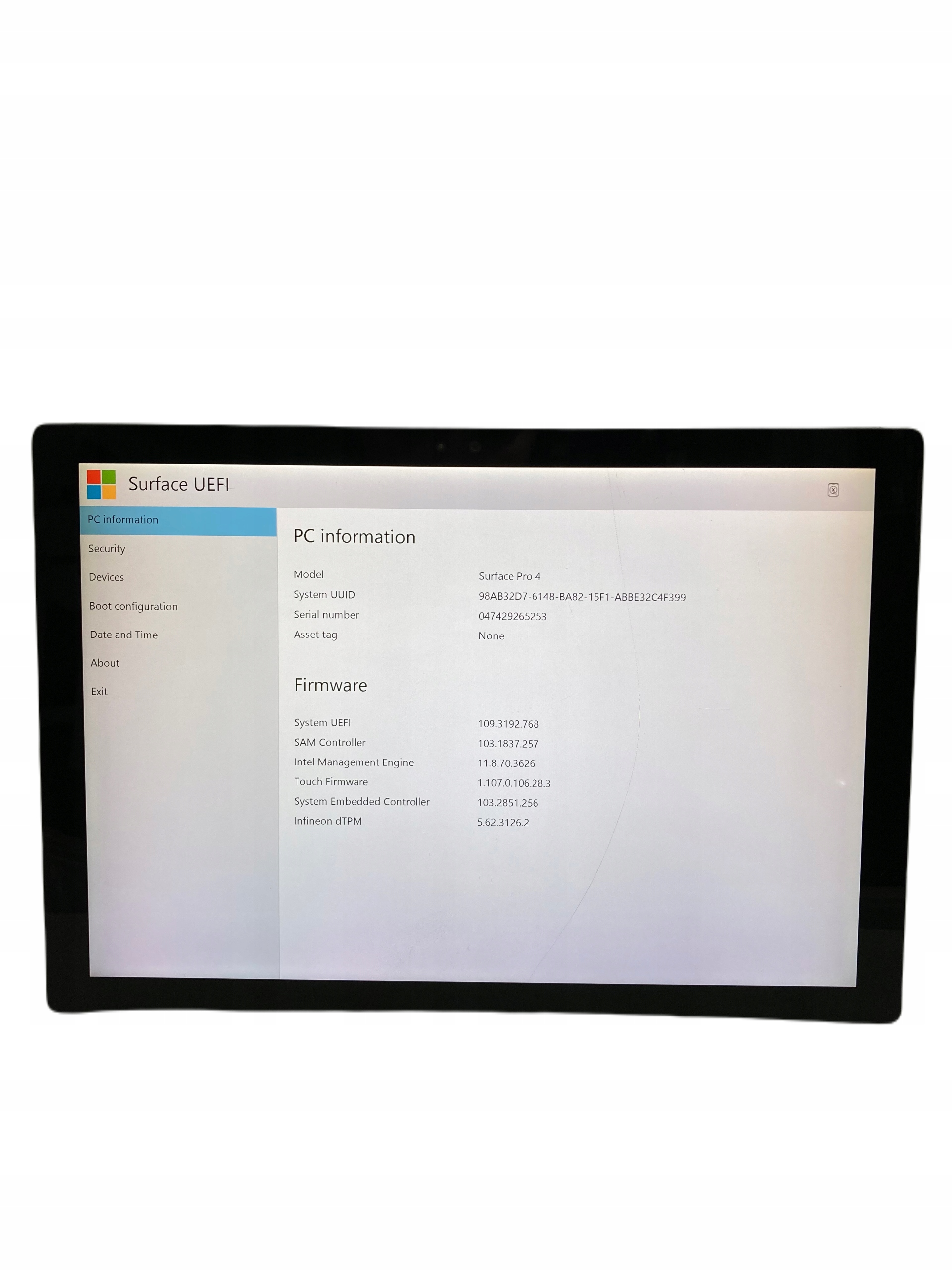 Laptop Microsoft Surface Pro 4 12,3 &quot; i5 8 GB Q37
