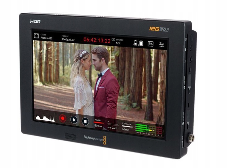 Blackmagic Design Video Assist 7"12G Hdr Monitor Wideo Podwójna Nagrywarka