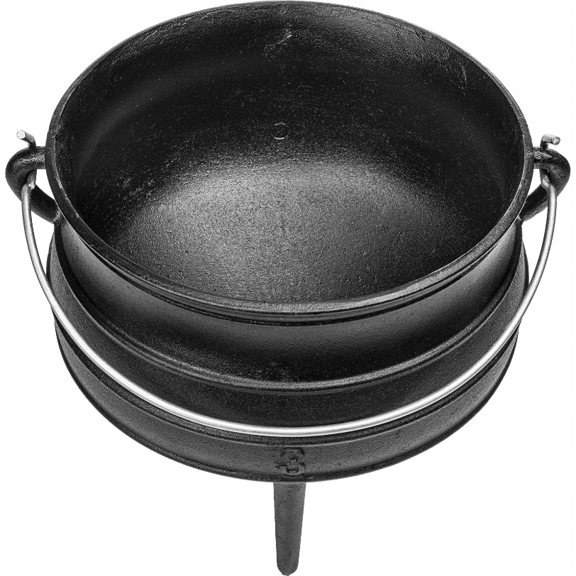 Kociołek Garnek Myśliwski 7l Żeliwny 330510 Rodzaj stojący