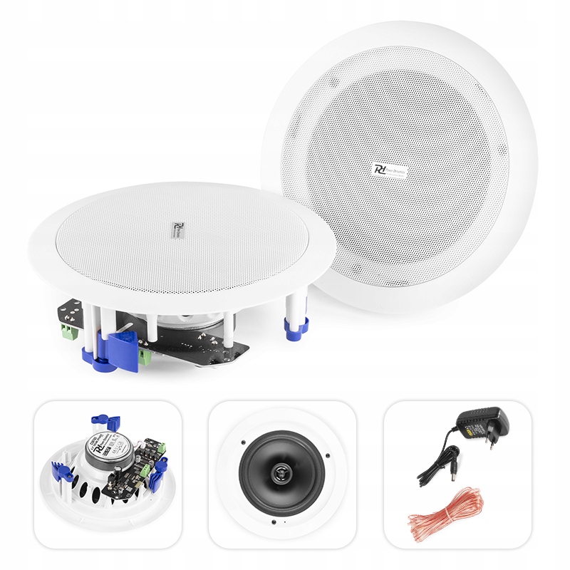 Głośniki Sufitowe bluetooth 2szt 80W dom biuro