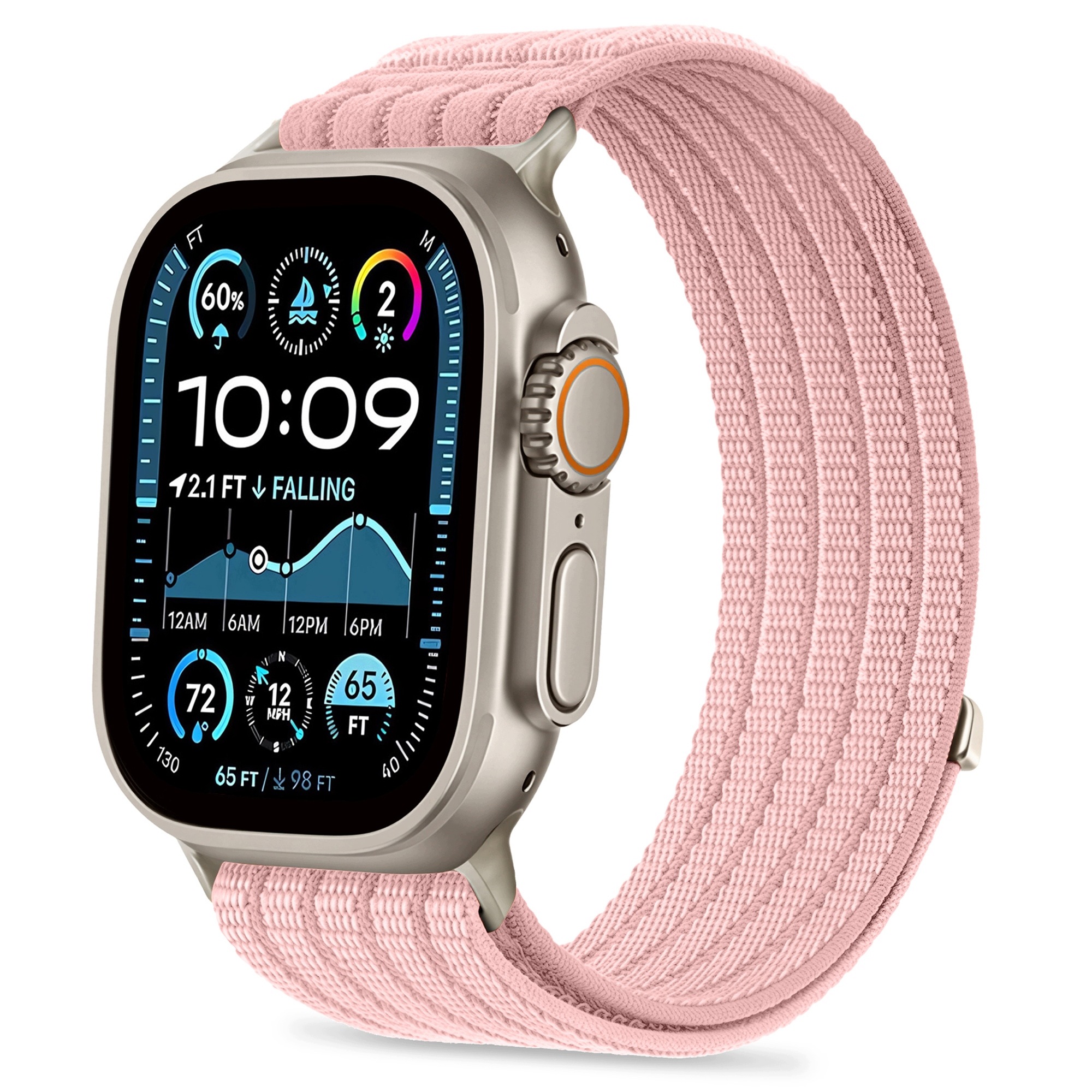Tech- Protect Nylon Sport Apple Watch 8 9 10 11 Se Ultra (44 45 46 49 mm)