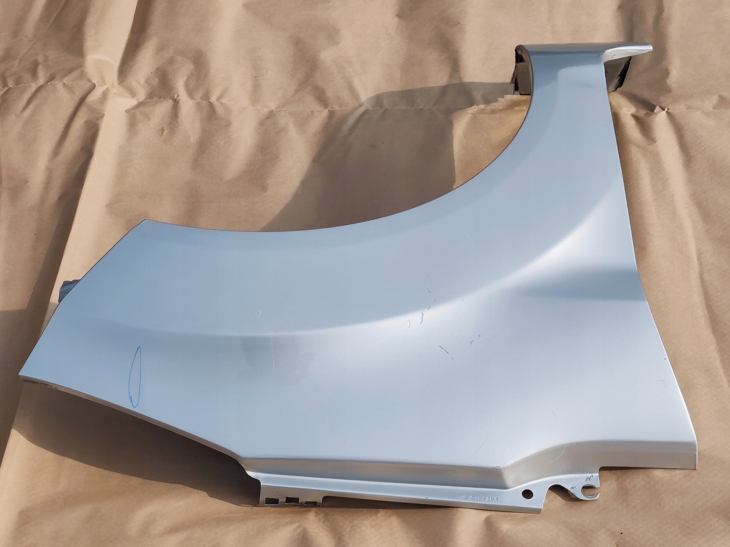 FORD FIESTA MK7 LIFT 2012-2017 fender right front MOONDUST SILVER