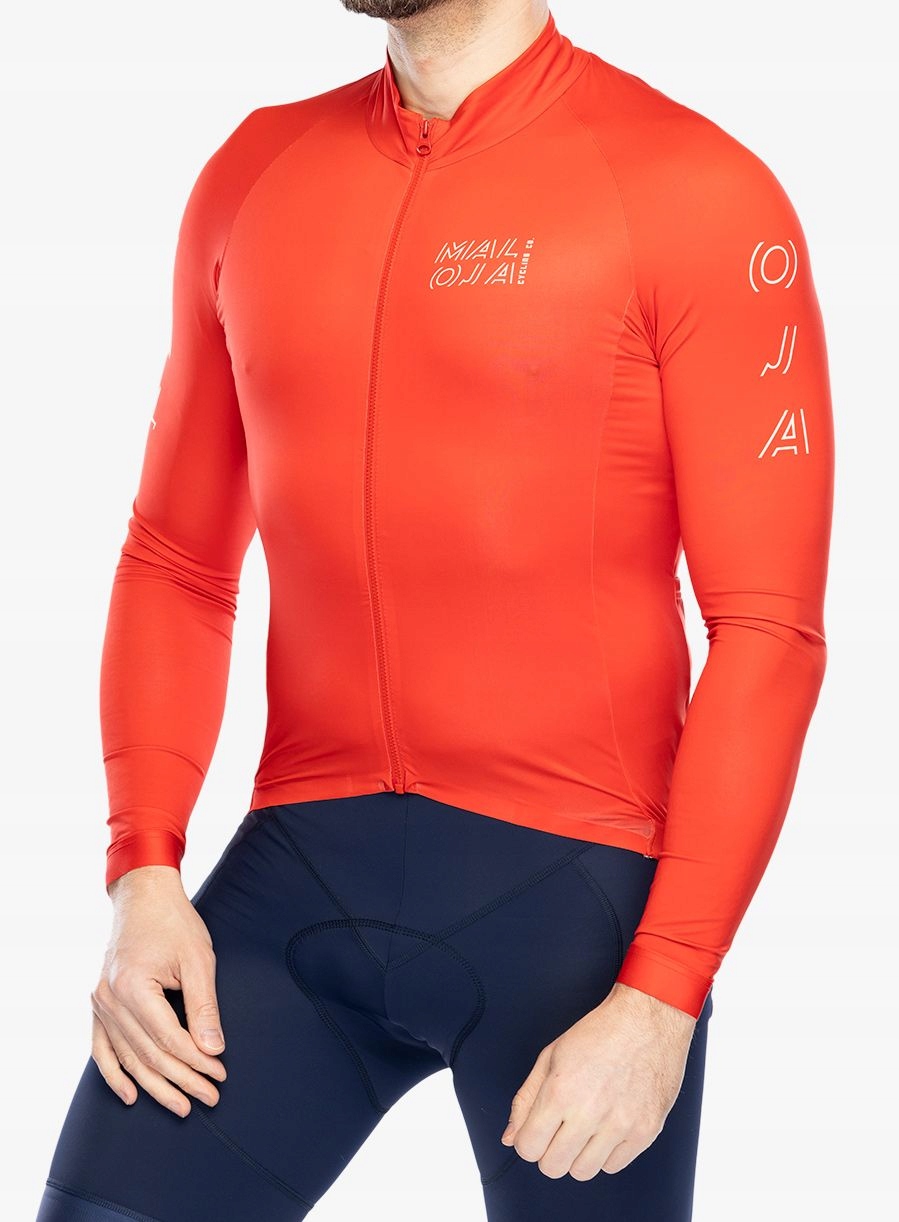 Bluza kolarska Maloja Solagna 1/1 fire red M