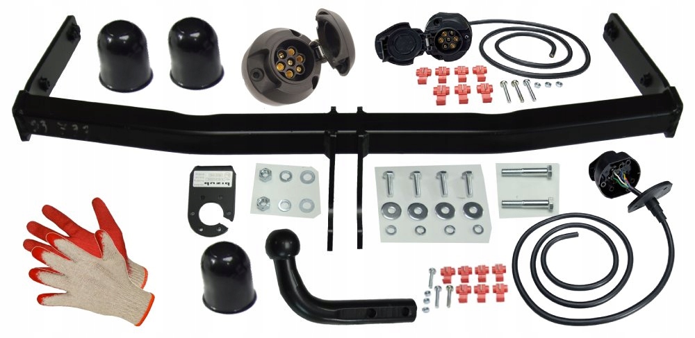 HAKPOL HAK HOLOWNICZY+WIĄZKA +KAPTURKI+RĘKAWICE do SEAT ALTEA+XL 2004do2015 Wiązka w zestawie 7 PIN