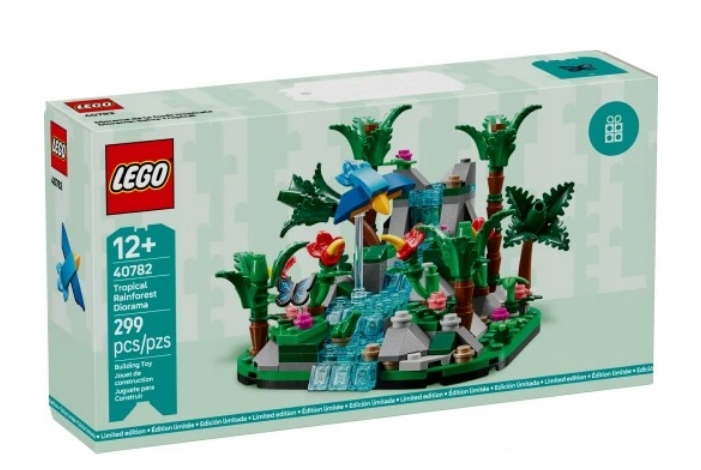 Lego 40782 Ideas – Diorama S Tropickým Deštným Pralesem