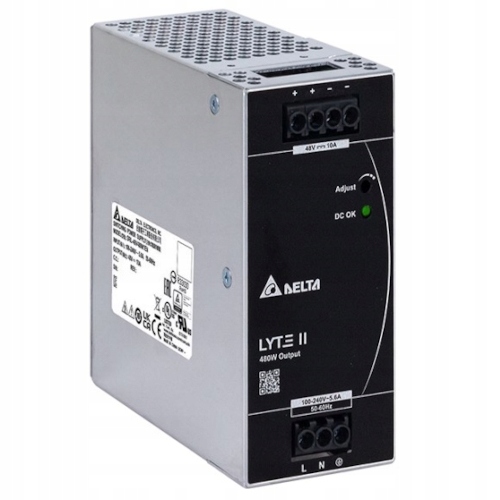 Napájací zdroj na koľajnicu Delta DRL|24V 20A 480W
