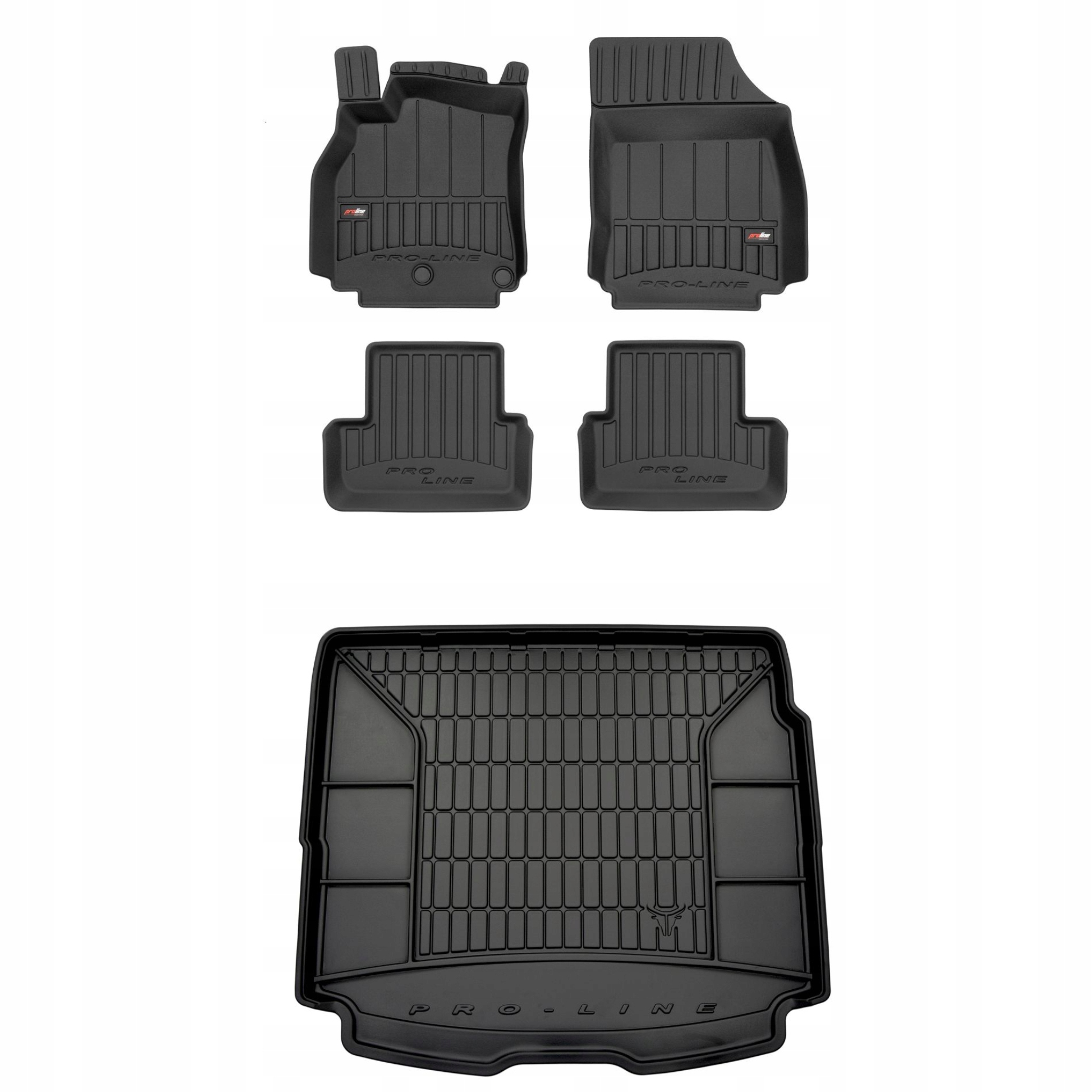 Sada gumového koberca a rohože pre Renault Megane III