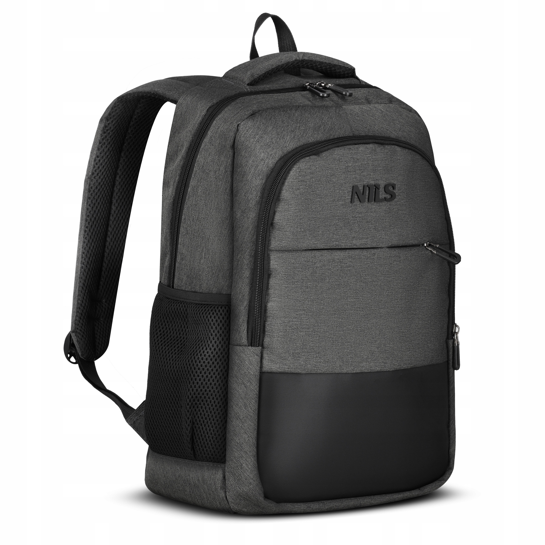 Plecak miejski z Usb 18L Nils NC4503 Szary Lekki Pojemny