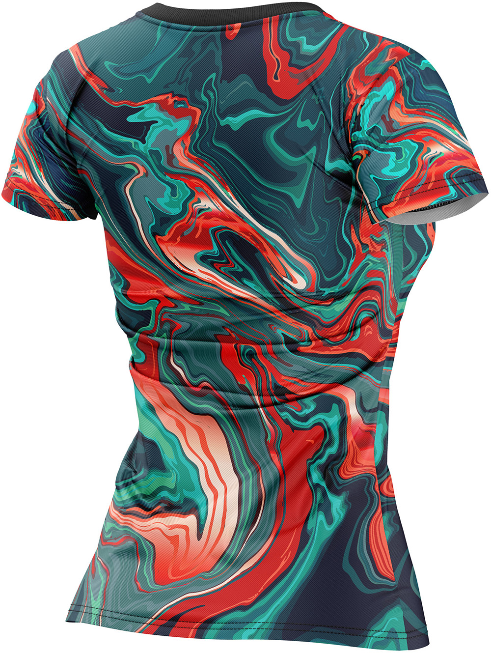 Koszulka Damska Sportowa Tshirt Termoaktywna L Rękaw krótki rękaw