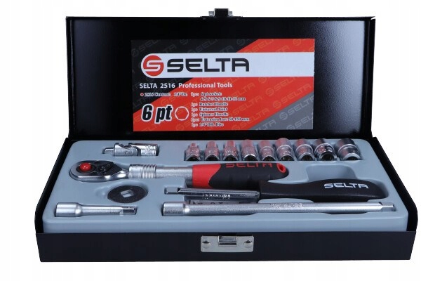 Zestaw narzędziowy 1/4", 16 cz. ROOKS Marka Selta