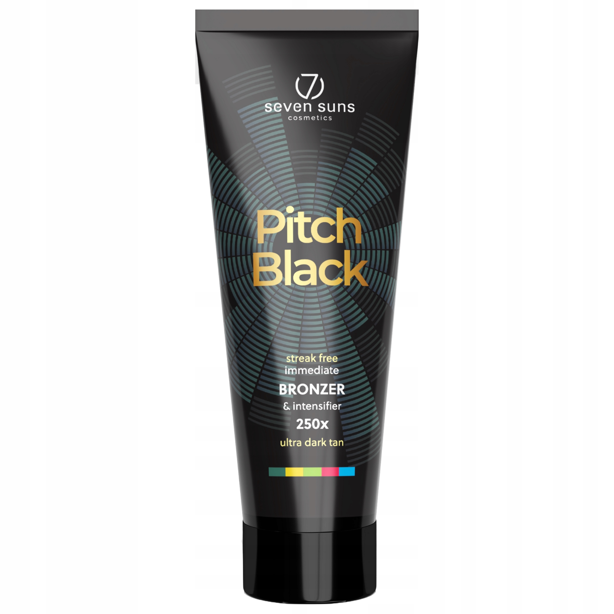 7suns Pitch Black Ultra Ciemny Bronzer 250ml