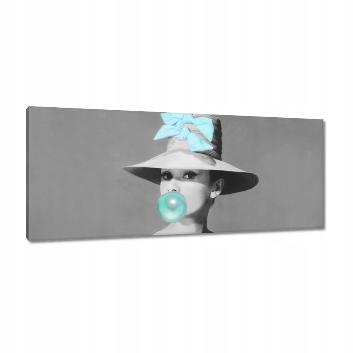 Obrazy 100x40 Audrey Hepburnová s gumou