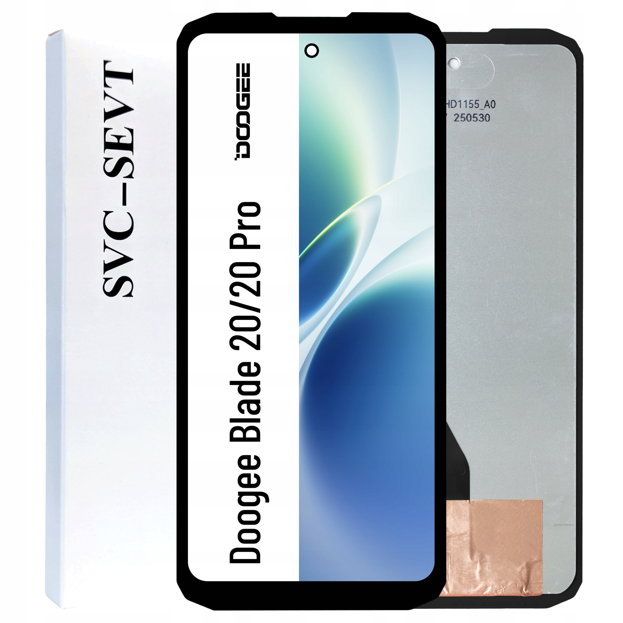 Ips LCD displej pro Doogee Blade 20 Pro 4G, Blade20 4G Originál Zila