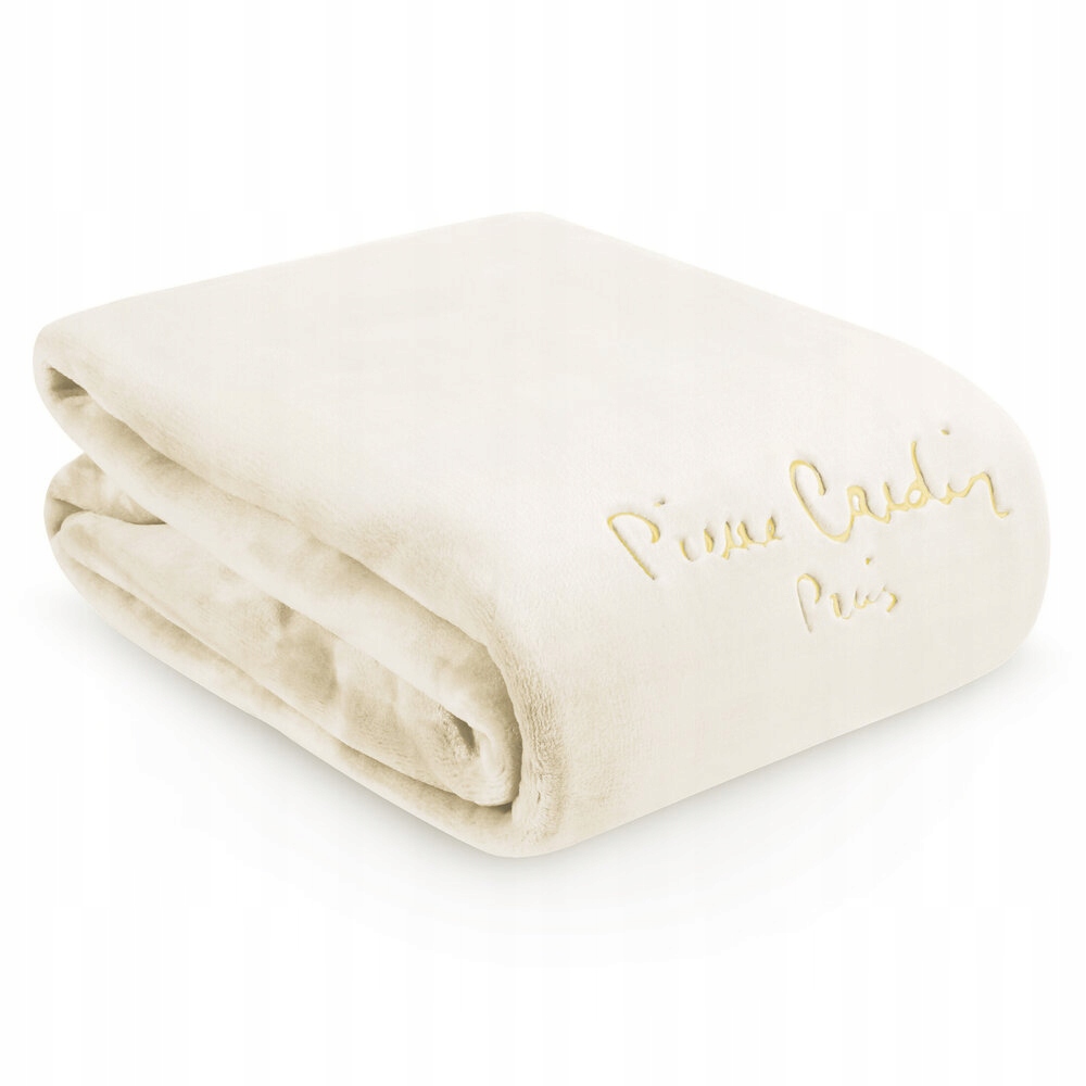 Deka Pierre Cardin CLARA1 160x220 Pierre Cardin krémová s vyšívaným logom