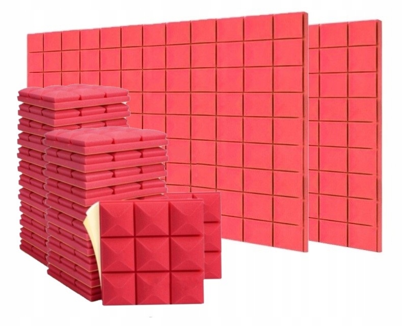 48 x Pěnová Odhlučňovací Podložka Samolepicí 4 m2